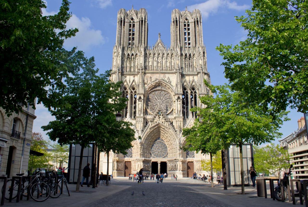 Reims Cathedrale / Hyper Centre Appartement Buitenkant foto
